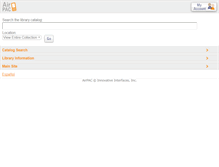 Tablet Screenshot of catalog.cooklib.org